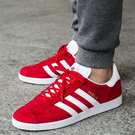 adidas gazelle rojas hombre